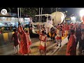 aaradhya dhol tasha dhwaj pathak at kurla chi jagdamba visarjan sohala 2022 mumbai devi visarjan