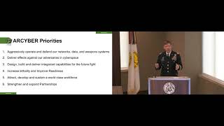 AUSA Cyber Hot Topic 2018 - LTG Stephen G. Fogarty - Cmdr, Army Cyber Command