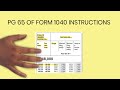 how to prepare your 2023 form 1040 sr tax return line by line instructions