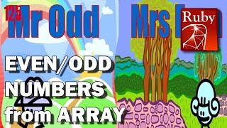 RUBY: Even/Odd numbers exercise