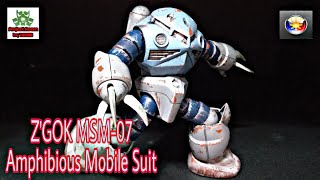 MSM-07 Z'GOK Amphibious Type Mobile Suit