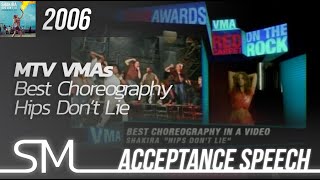 Shakira | 2006 | MTV VMA | Best Choreography - Hips Don't Lie
