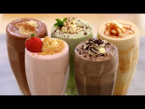 5 Homemade Ice Cream Milkshakes - Gemma's Bigger Bolder Baking Ep 71 5 Homemade Ice Cream Milkshakes - Gemma's Bigger Bolder Baking Ep 71