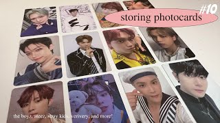 storing photocards #10! ✧ the boyz, ateez, stray kids, verivery, and more!