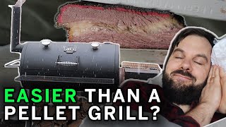 11-Hour SET AND FORGET Brisket on an offset smoker (While sleeping!)