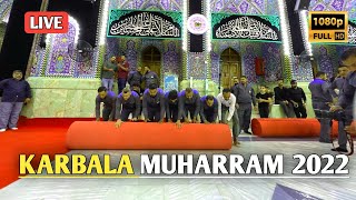 Karbala Muharram 2022-1444 H Roza Imam Hussain & Hazrat Abbas Shrine Prepared | LABBAIK YA HUSSAIN