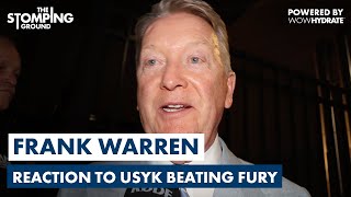 Frank Warren Admits Rematch Uncertainty After Oleksandr Usyk Defeats Tyson Fury