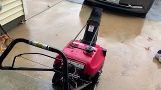 Honda HS520 Snowblower