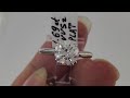 harry winston platinum 1.69 ct round diamond solitaire engagement ring f vvs2