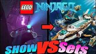 LEGO NINJAGO Seabound Sets VS Animated Show