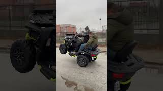 SEGWAY SNARLER AT6L 2024 WHEELIE #automobile #offroad #mud #riding#atv#segway