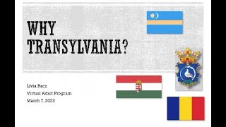 Why Transylvania?