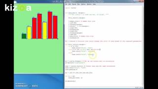Kizoa Movie - Video - Slideshow Maker: bar graph and color filling w/ python