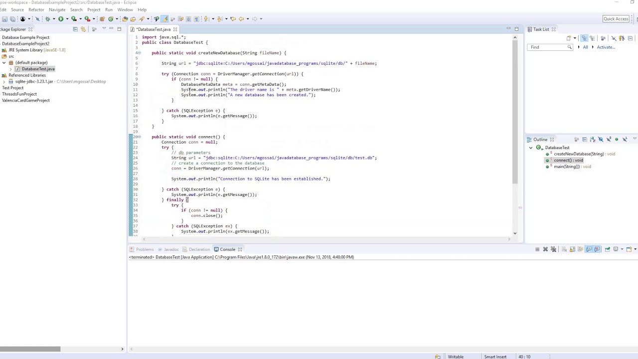Java Database Part Ii Youtube