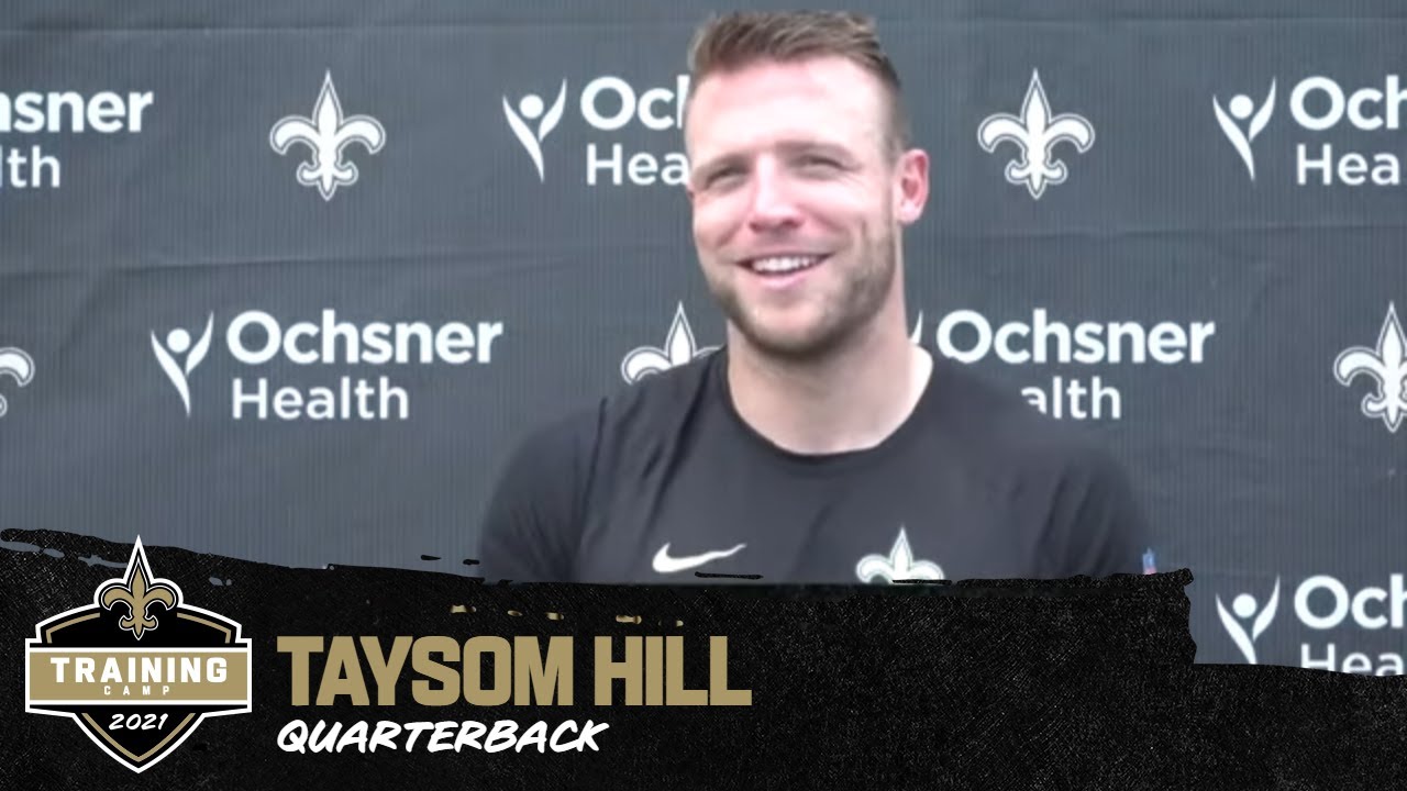 Taysom Hill On Offseason Prep, Jameis Winston | Saints Training Camp ...