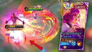 KAGURA EXORCIST SKIN EASY GAMEPLAYS 2025 | MOBILE LEGENDS