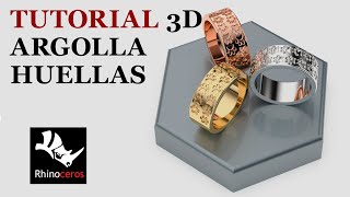 Tutorial Argolla de Huellas l Rhino 6