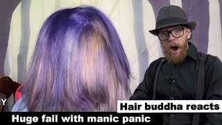 HUGE Fail with Manic Panic! Hairdresser Reacts to Shocking DIY Disaster!