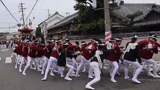 泉佐野市上之郷地区上村　購入入魂式ラストやり回し2023/06/18