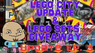 LEGO City Update Ep. 3 PLUS GIVEAWAY  -  #lego #legocity #haul