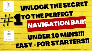 Unlock the Secret to a Perfect Navigation Bar in Under 10 Minutes!