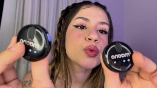 ASMR TESTANDO MICROFONE NOVO