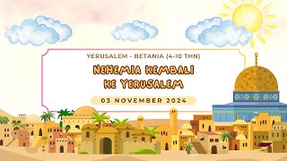 4-10th, 3 November 2024, Yerusalem  - Betania