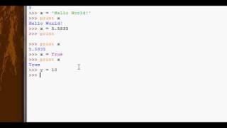 Python Tutorial #3 - Variables