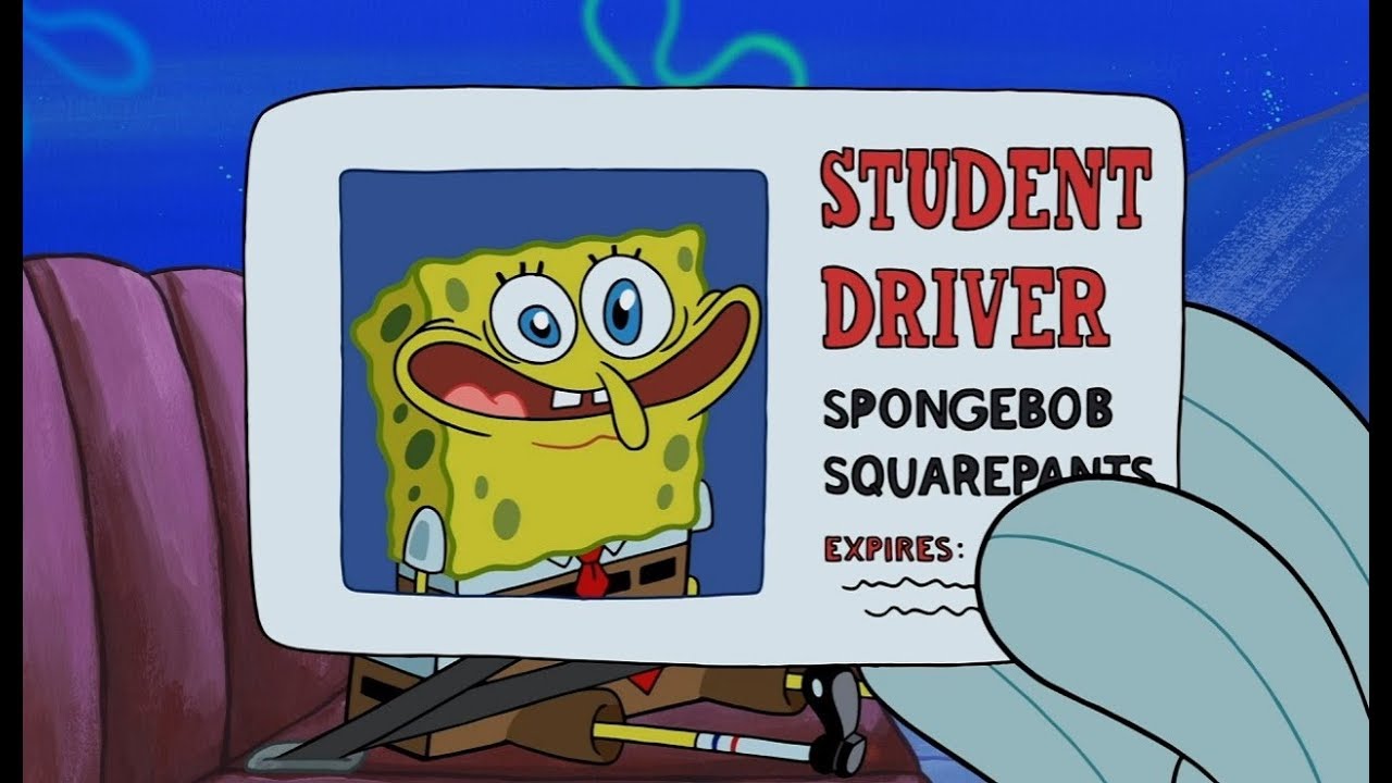 Spongebob Squarepants Student Driver 1hour Youtube