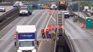 Northbound I-5 in downtown Seattle closed for Revive I-5