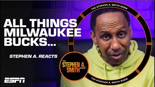 Stephen A. KEEPS IT REAL about the Milwaukee Bucks | The Stephen A. Smith Show