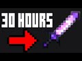 I spent 30 hours for a SWORD in Hypixel Skyblock! | Hypixel Skyblock Episode 9