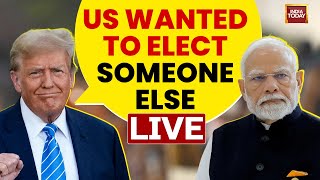 LIVE: Trump Drops Bombshell, Suggests US Deep State Was Trying To Elect 'Someone Else' In India