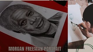 Drawing Morgan freeman|Portrait Tutorial for BEGINNERS|Ap Art Attack