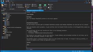 Create a PowerShell module from a help file