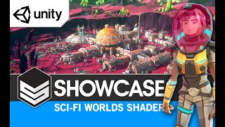 Polygon Sci-Fi Worlds Pack - (Unity Shader Showcase) 3D Low Poly Art for Games by #SyntyStudios