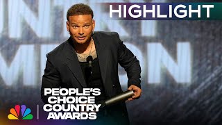 Kane Brown Receives the Country Champion Award at the 2024 People's Choice Country Awards | NBC