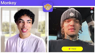 IM BACK!! THE GAY EXPERIENCE ON MONKEY! (MONKEY APP)