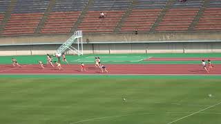 2019.05.24 高校総体福岡県予選 女子4×100ｍR予選2組