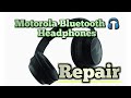 Motorola Escape Bluetooth Headphone Repair Wireless Over Ear #technicalarmy3.14