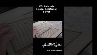 Surah Al-Alahab QR. Al-LAHAB arab,terjemah