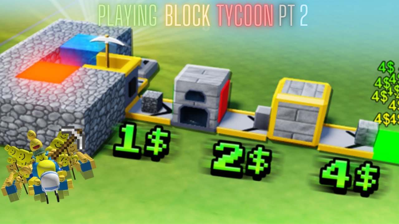 Playing Block Tycoon Ep 2 Youtube