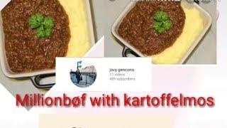 HOW TO COOK MILLIONBØF WITH KARTOFFELMOS//DANISH RECEIPE//AUPAIR DENMARK