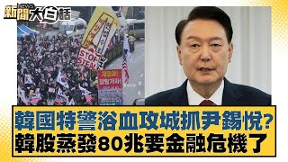 韓國特警浴血攻城抓尹錫悅？韓股蒸發80兆要金融危機了【新聞大白話】20250108-12｜謝寒冰 栗正傑 賴岳謙