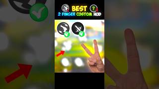 New 2 Finger Custom HUD | Easy One Tap + Fast Movement