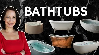 Every Bathtub Type Explained: Freestanding, Alcove, Clawfoot, Slipper & More