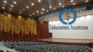 ACÚSTICA PARA AUDITORIOS, COLISEOS Y TEATROS.