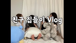 [Vlog] 절친 집들이 | 웃음소리 주의 | 고막주의 | 웃다가 끝나는 영상