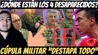 ESCALOFRIANTE CÚPULA MILITAR decide HABLAR lo que OCURRIÓ con los 4 JÓVENES en TAURA ¡Daniel Noboa!