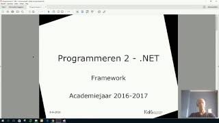 µDegree '.NET Development' @ KdG: Introductie cursus